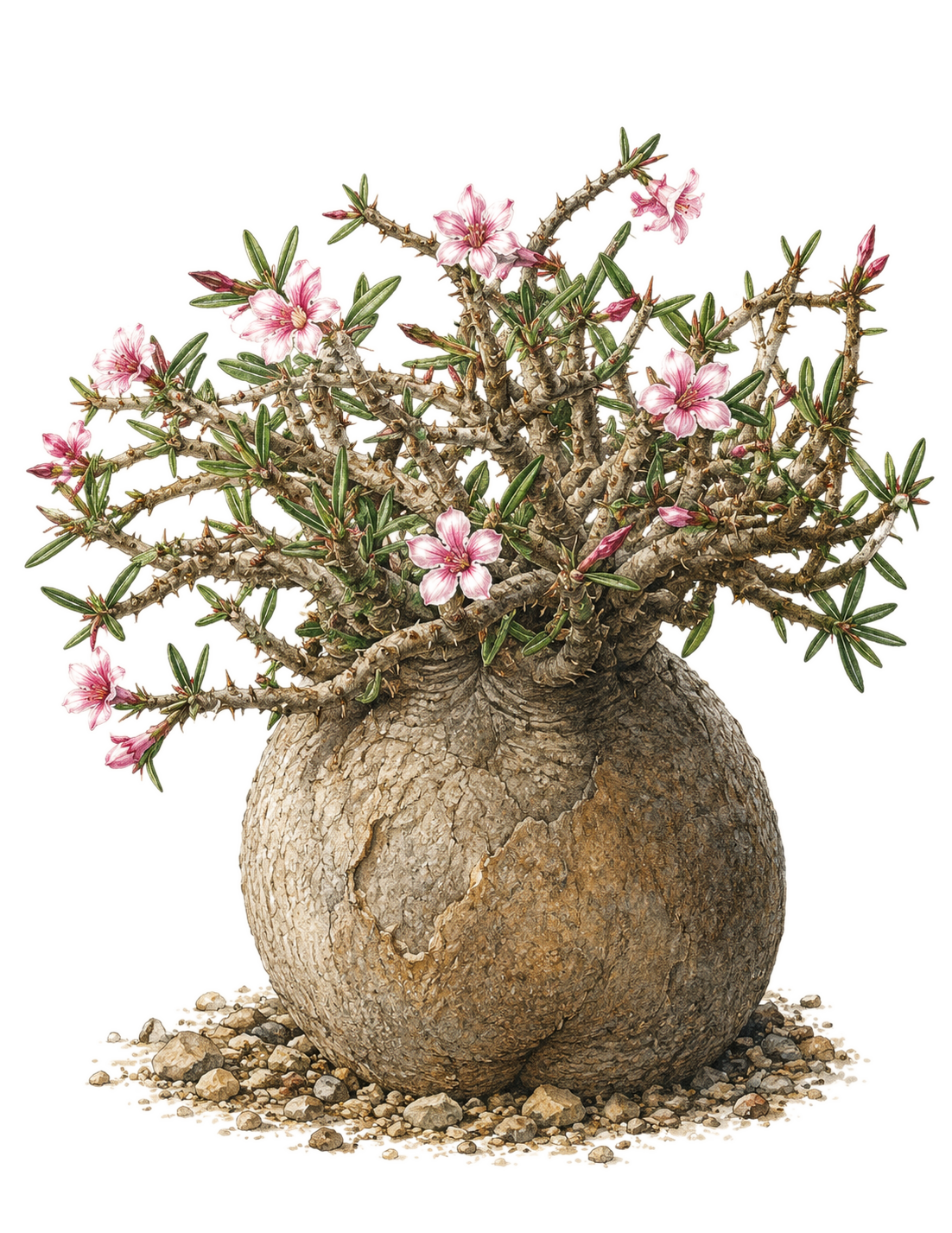 Pachypodium bispinosum — Caudiformis Capital